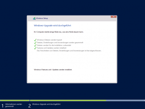 Windows Server 2008 R2 mit Inplace Upgrade auf Windows Server 2012 R2 aktualisieren