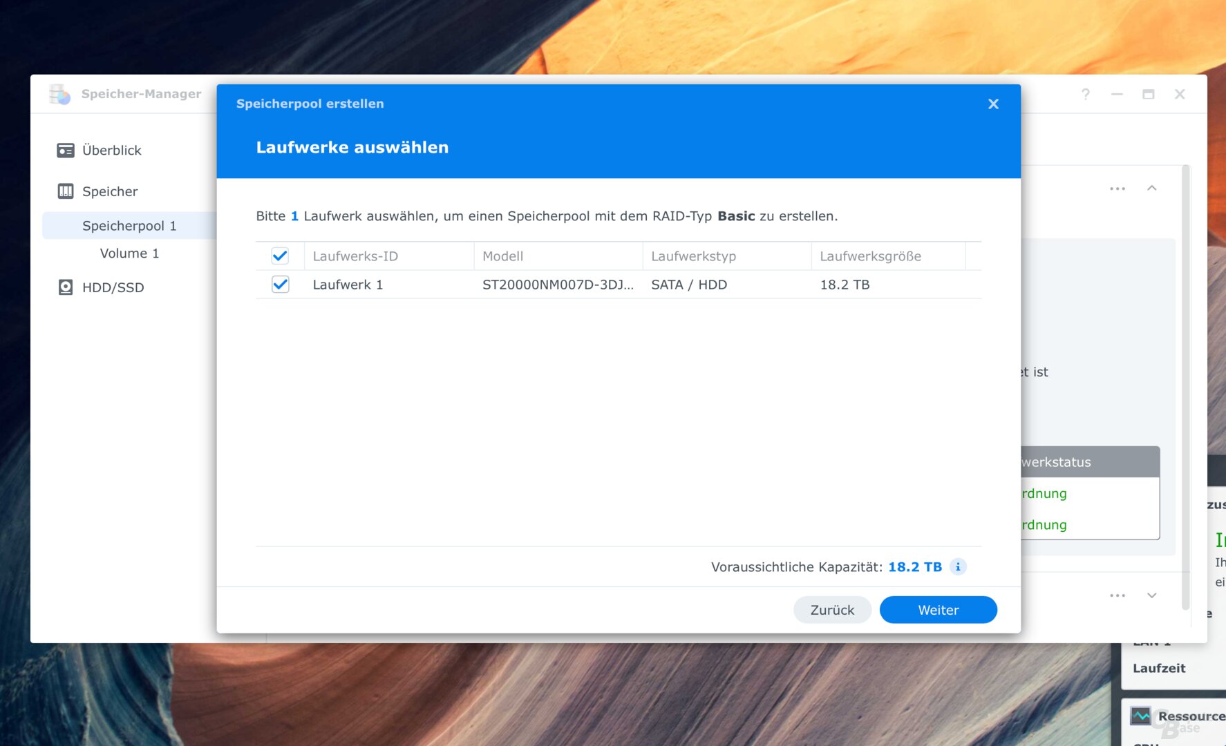 Die zuvor verschmähte HDD kann jetzt ebenfalls genutzt werden